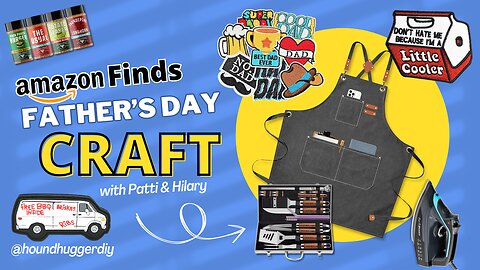 DIY Father’s Day Grilling Apron 🔥 And Gifts He’ll Actually Use!