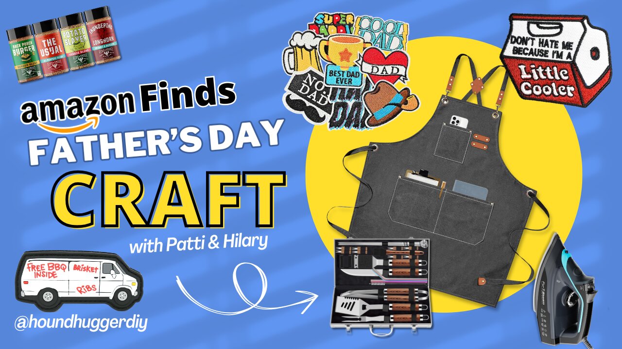 DIY Father’s Day Grilling Apron 🔥 And Gifts He’ll Actually Use!