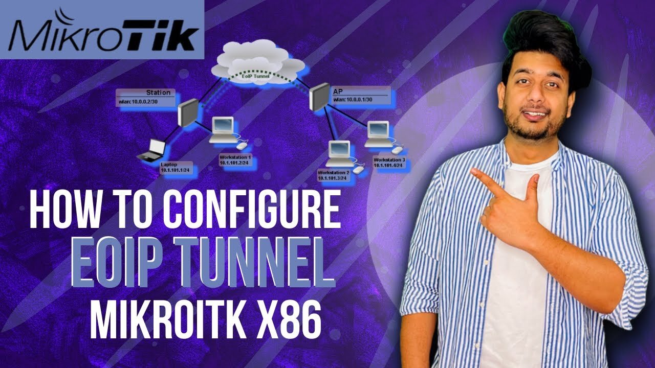 How to Configure EOIP Tunnel in Mikrotik | EOIP Tunnel MikroTik