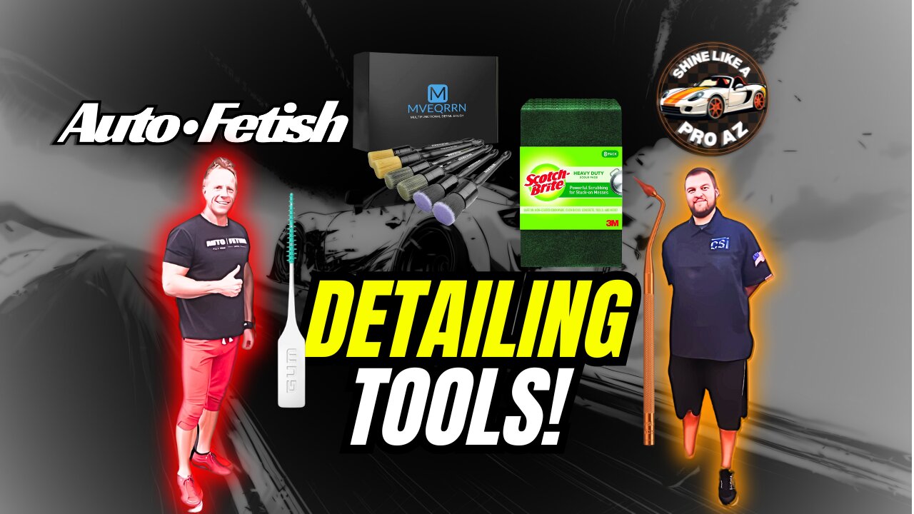 🔴 [LIVE] Auto Detailing Gear Guide: Insights from ShineLikeaProAZ & AutoFetishDetail
