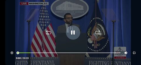 KASH PATEL ENTIRE SPEECH 3.14.25 + ARMY PSYOP GROK Q