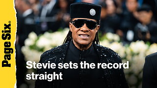 Stevie Wonder addresses conspiracy theories about his sight