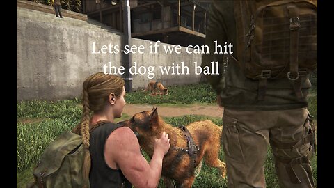 Last of us part 2 dog checking