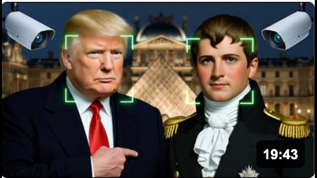 The LOUVRE heist psyop! A ritual for King Trump & Napoleon as authoritarian A.I. governance begins!