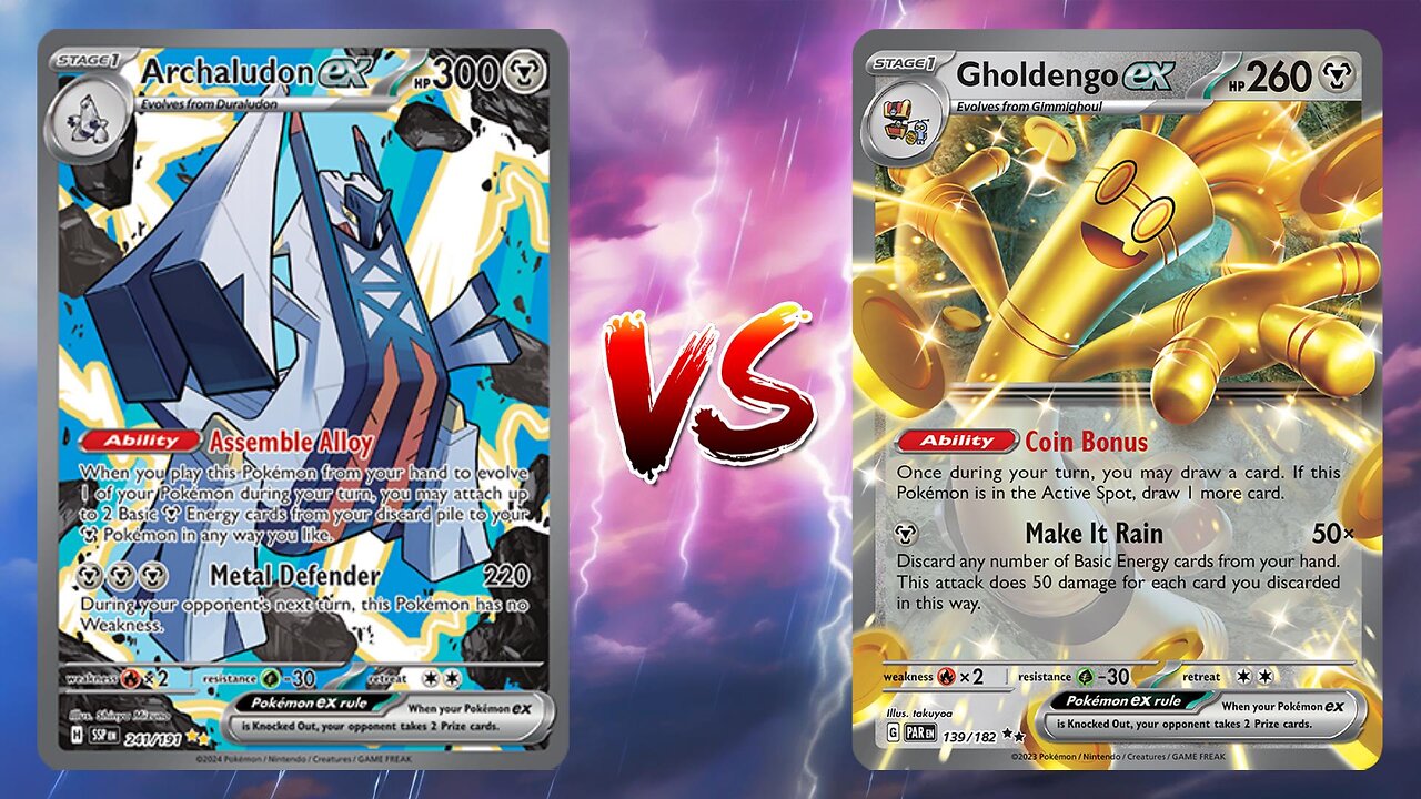 Pokemon TCG Live Archaludon EX Relicanth VS Gholdengo EX!!
