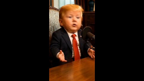 Baby Trump meets with Baby Hillary