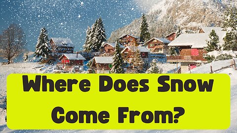 What If Snow Wasn't Really White? 😲 The Truth Will Surprise You!