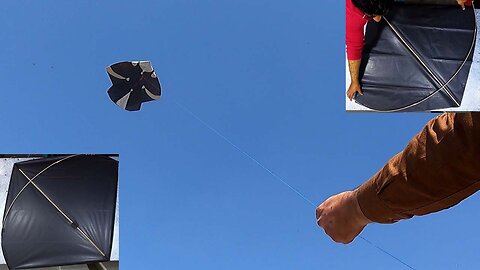 How To Make 2 5 Tawa Kite with Gold Paper - Flying Test - Mrkites