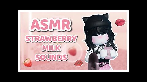 Roblox ASMR - Tower of Strawberry Milk! 🥛🍓- Water Sounds! 💦