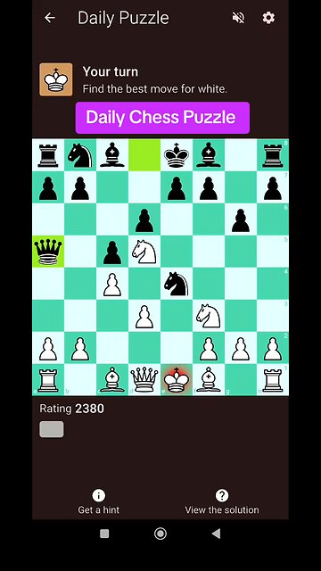 Daily Chess Puzzle 11/07/2025