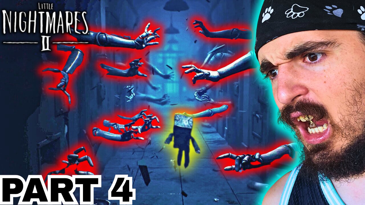 I'M BEING CHASED BY DEMONIC MANNEQUINS! | LITTLE NIGHTMARES 2 [Part 4]