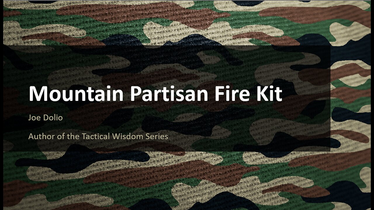 Tac Gear - Partisan Fire Kit