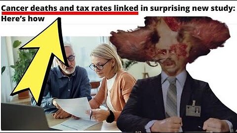 YOU HAVE TO SEE THIS TO BELIEVE IT! MEDIA SAYS "PAYING MORE TAXES WILL HELP YOU NOT GET CANCER!"