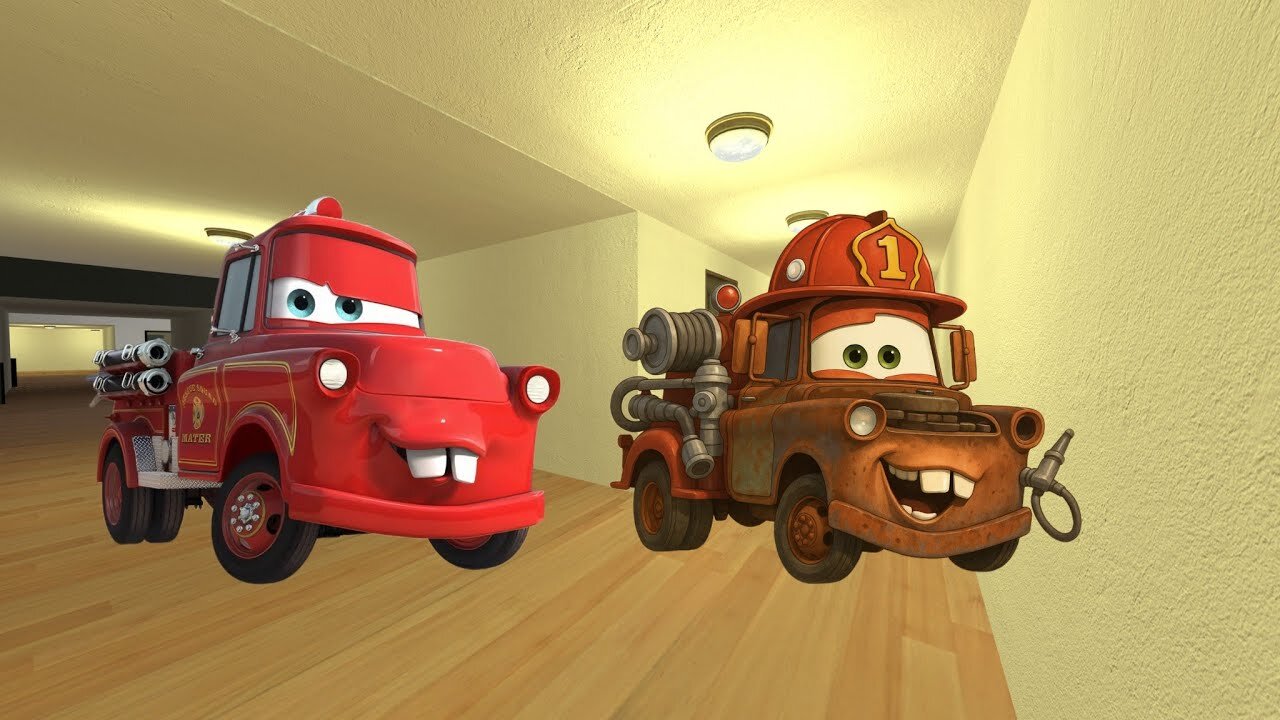 Mater fire truck Nextbots Gmod