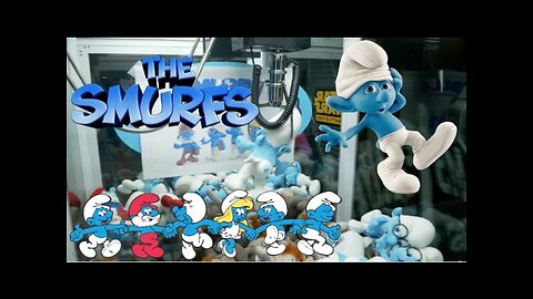 SO Many SMURFS in the Claw Machine!