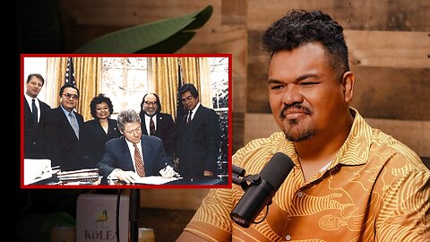 Vice President of the Nation of Hawai'i Brandon Maka'awa'awa talks about the Apology Resolution