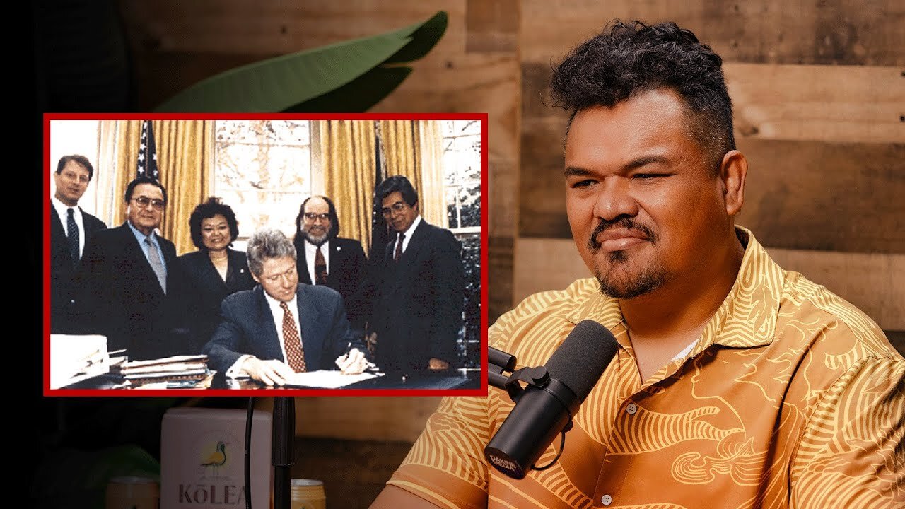 Vice President of the Nation of Hawai'i Brandon Maka'awa'awa talks about the Apology Resolution