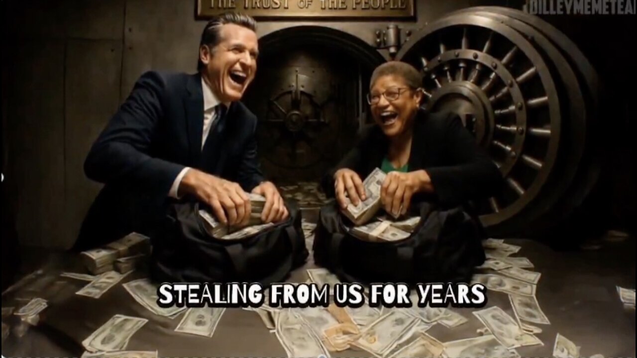 CALIFORNIA SCHEMING, BEEN STEALING FROM US FOR YEARS
