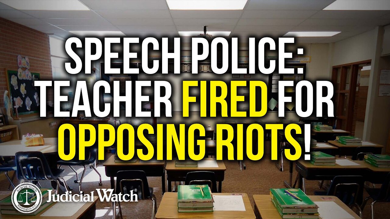 Teacher Fired for OPPOSING Leftist Riots—Supreme Court Action Required!