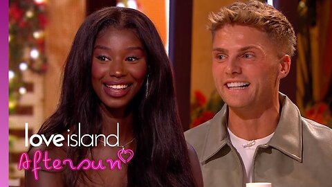 Alima and Ryan look back on their Love Island journey Aftersun Love Island 2025