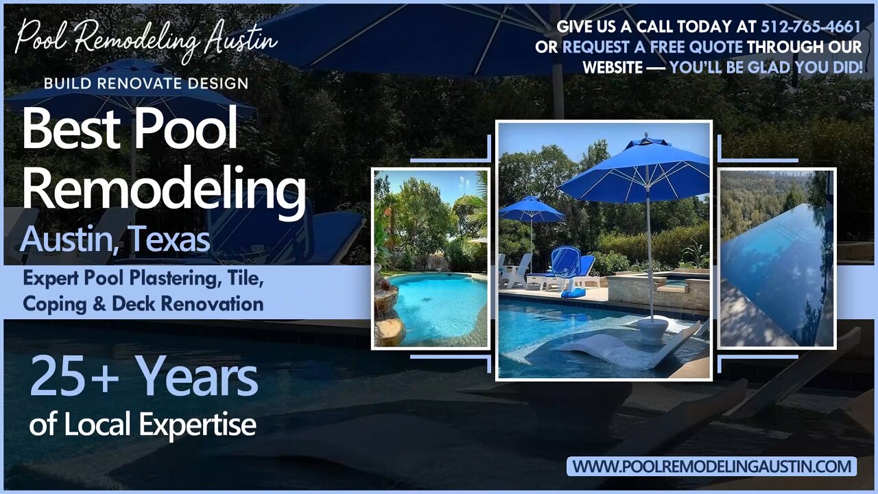 Best Pool Remodeling Austin, Texas | Expert Pool Plastering, Tile, Coping & Deck Renovation