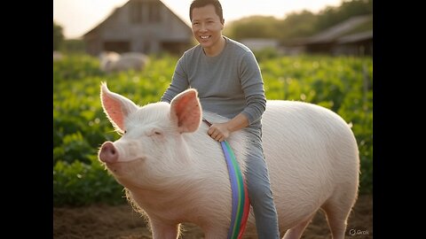 Donnie Yen Riding a Pig #kungfu #brucelee #funnyvideos #funny #farts #ASMR #tits #bts mpreg