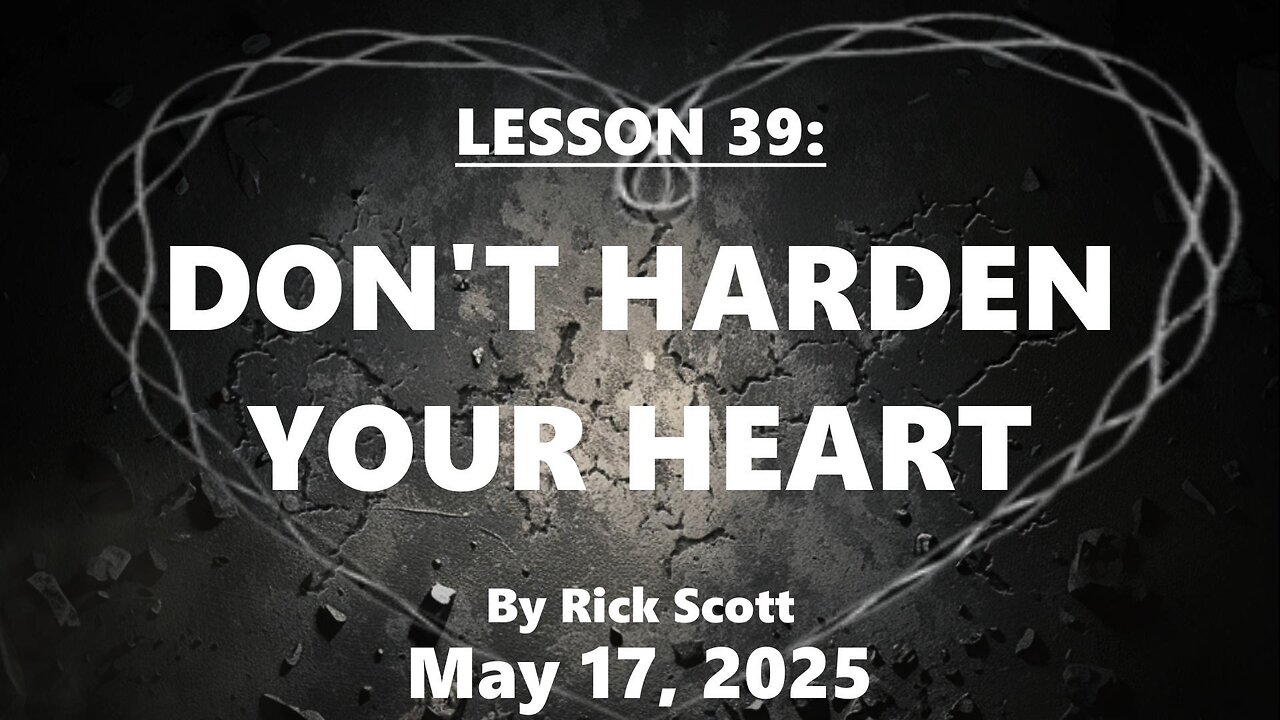 Moriel Kids Lesson 39: Dont Harden Your Heart!