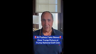 AI Pushes Fake News Over Trump Picture at Trump National Golf Club