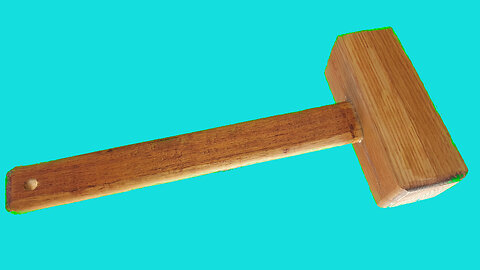 Make Your Own WOOD MALLET at Home Easily!