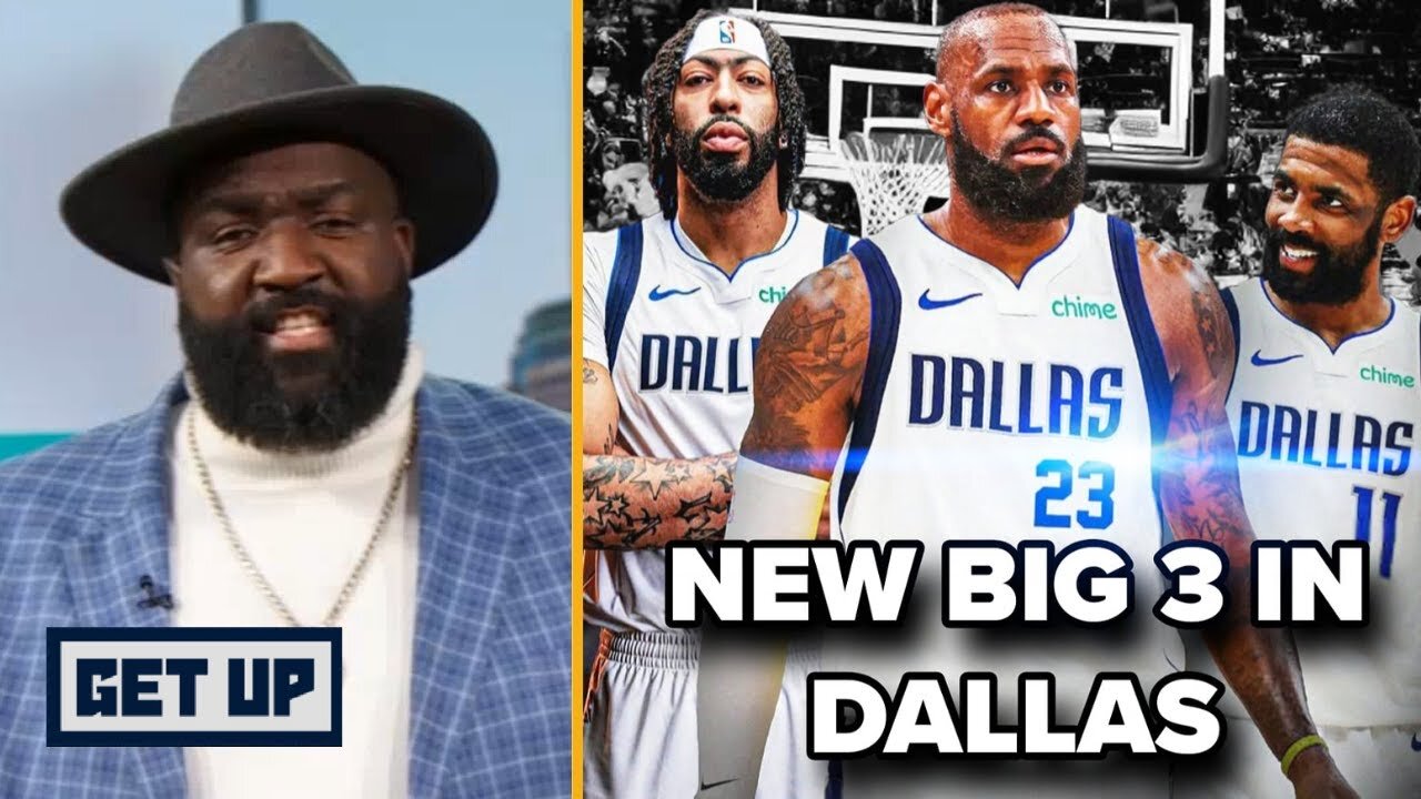 Kendrick Perkins: Mavericks Would Be Serious Threat If LeBron Gets Traded to Dallas | ESPN GET UP