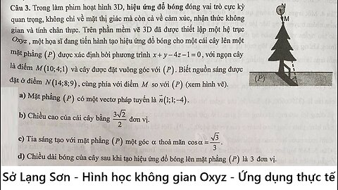 Sở Lạng Sơn: Trong làm phim hoạt hình 3D, hiệu ứng đổ bóng đóng vai trò cực kỳ quan trọng