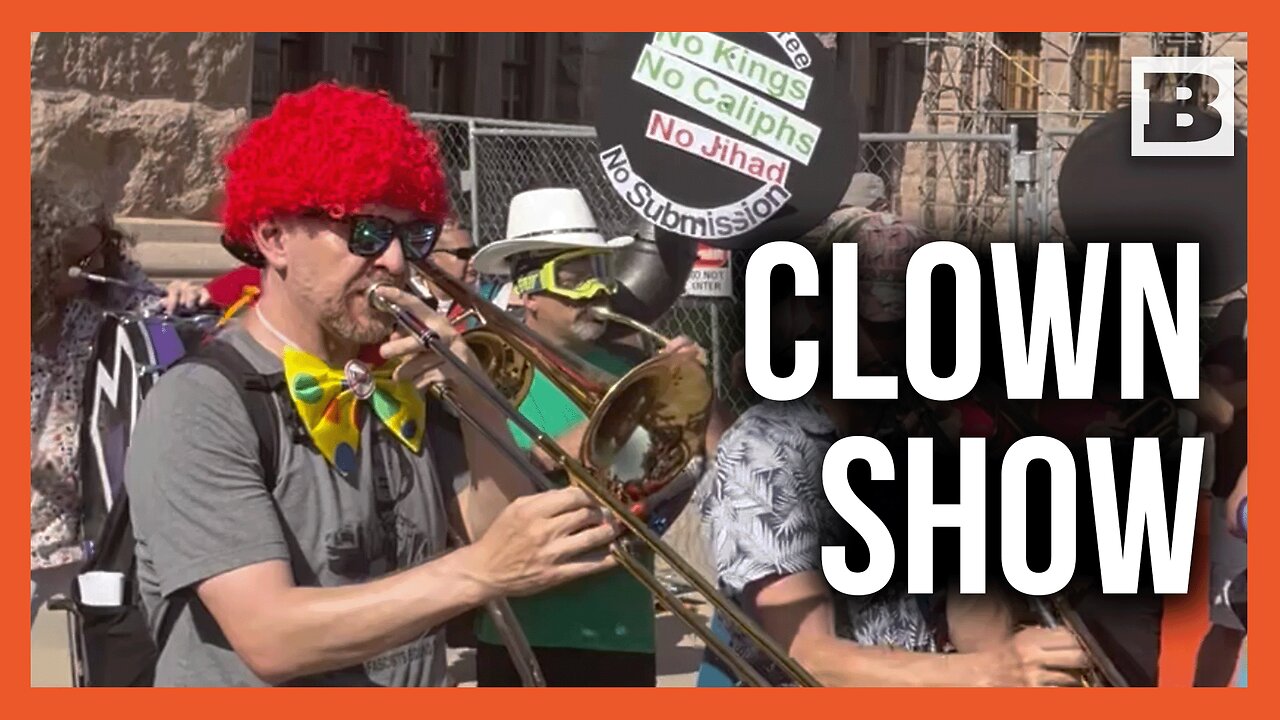 Democracy Is on the Line! Very Serious "No Kings" Protesters Play "Chicken Dance" at Texas Capitol