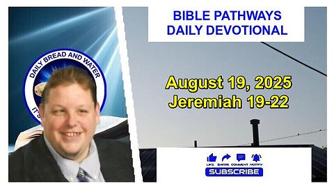 Bible Pathways Daily Devotional Aug 19, 2025