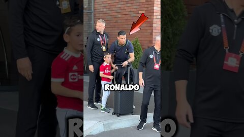 Ronaldo Makes Young Fan CRY! 😱