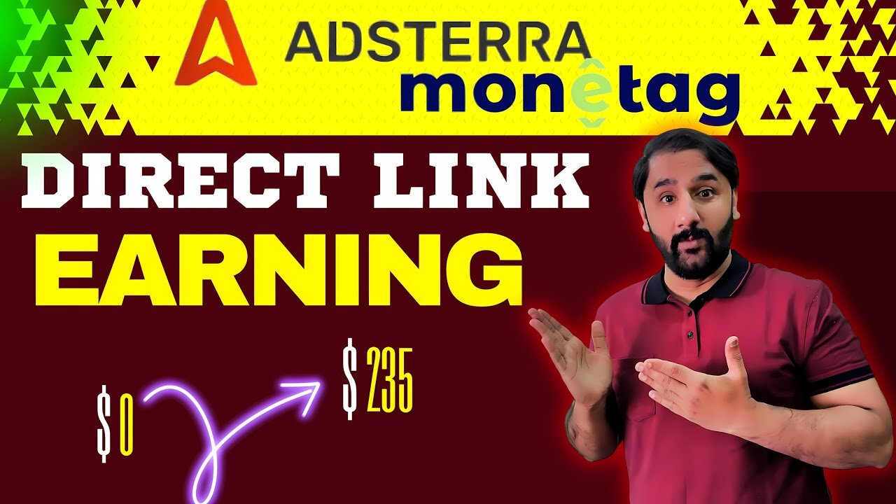 Earn Big and Fast_ $235 with Adsterra & Monetag _ Free Traffic Hack