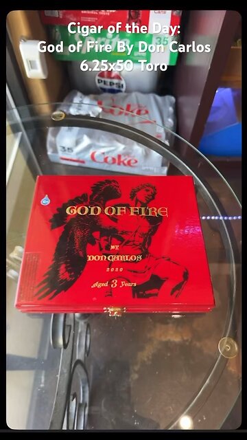 God of Fire (By Don Carlos) 6.25x50 Toro #CigarOfTheDay #Shorts #CigarReview #Short #Review