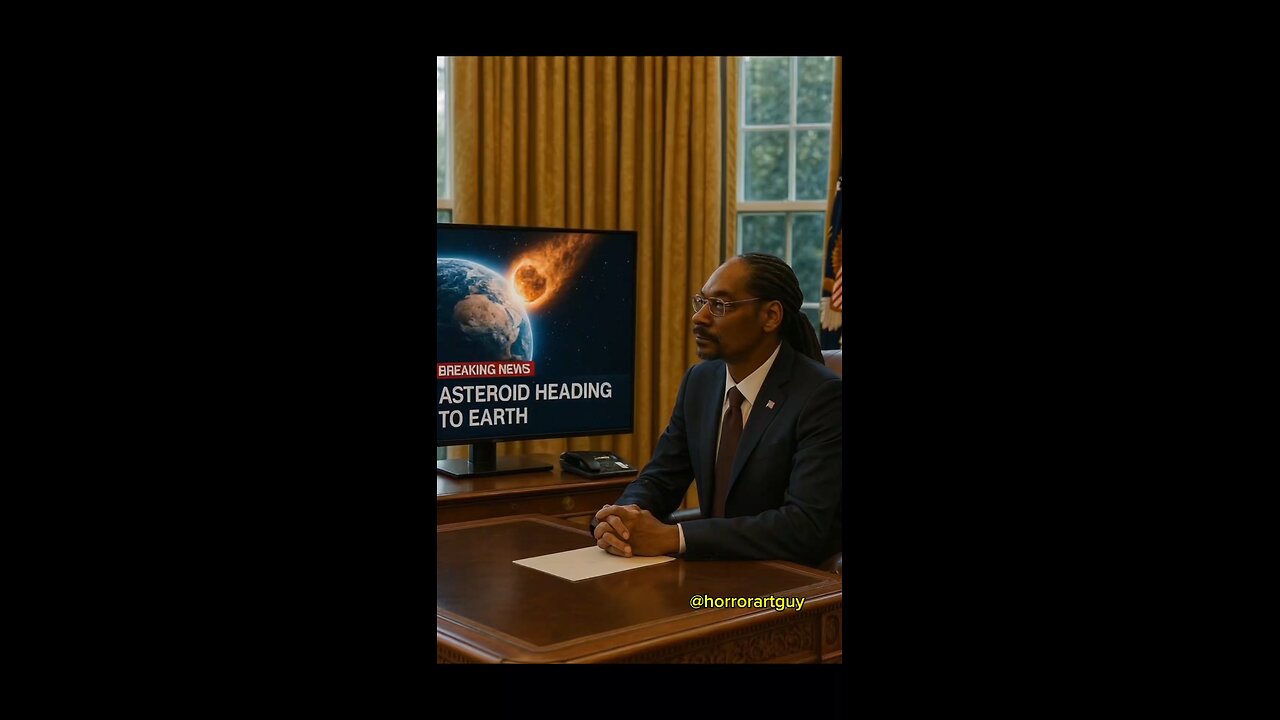 President Snoop Deals With Asteroid Impact