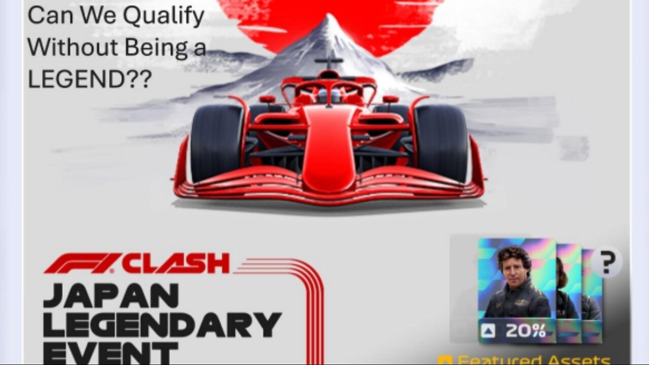 Japan GP Qualifying I F1 Clash
