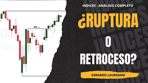 ÍNDICES en Zona de LIQUIDEZ Clave: ¿Ruptura o Retroceso?