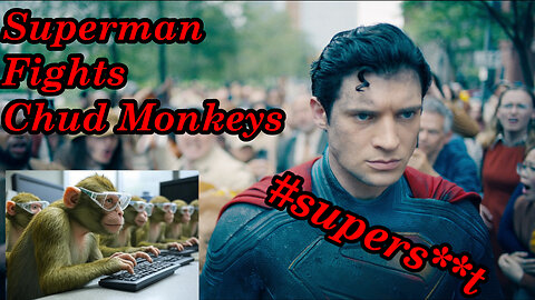 Superman to fight mutant monkey internet troll...aka the chuds