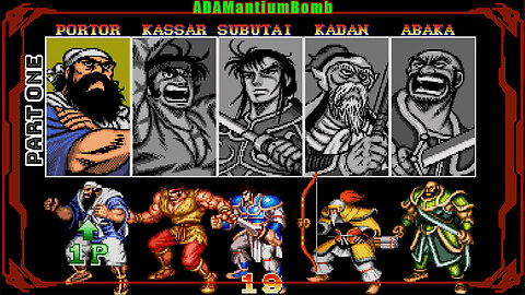 Warriors of Fate, 1992 – Part 1, Complete playthrough w/ every character, Capcom Beat ‘Em Up Bundle, 2018