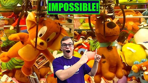 IMPOSSIBLE DOUBLE CLAW MACHINE WIN!