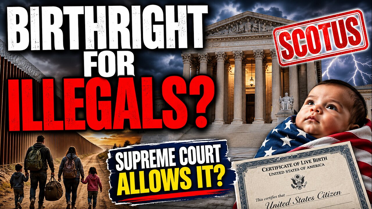 SCOTUS BOMBSHELL: Birthright Citizenship Ruling TOMORROW