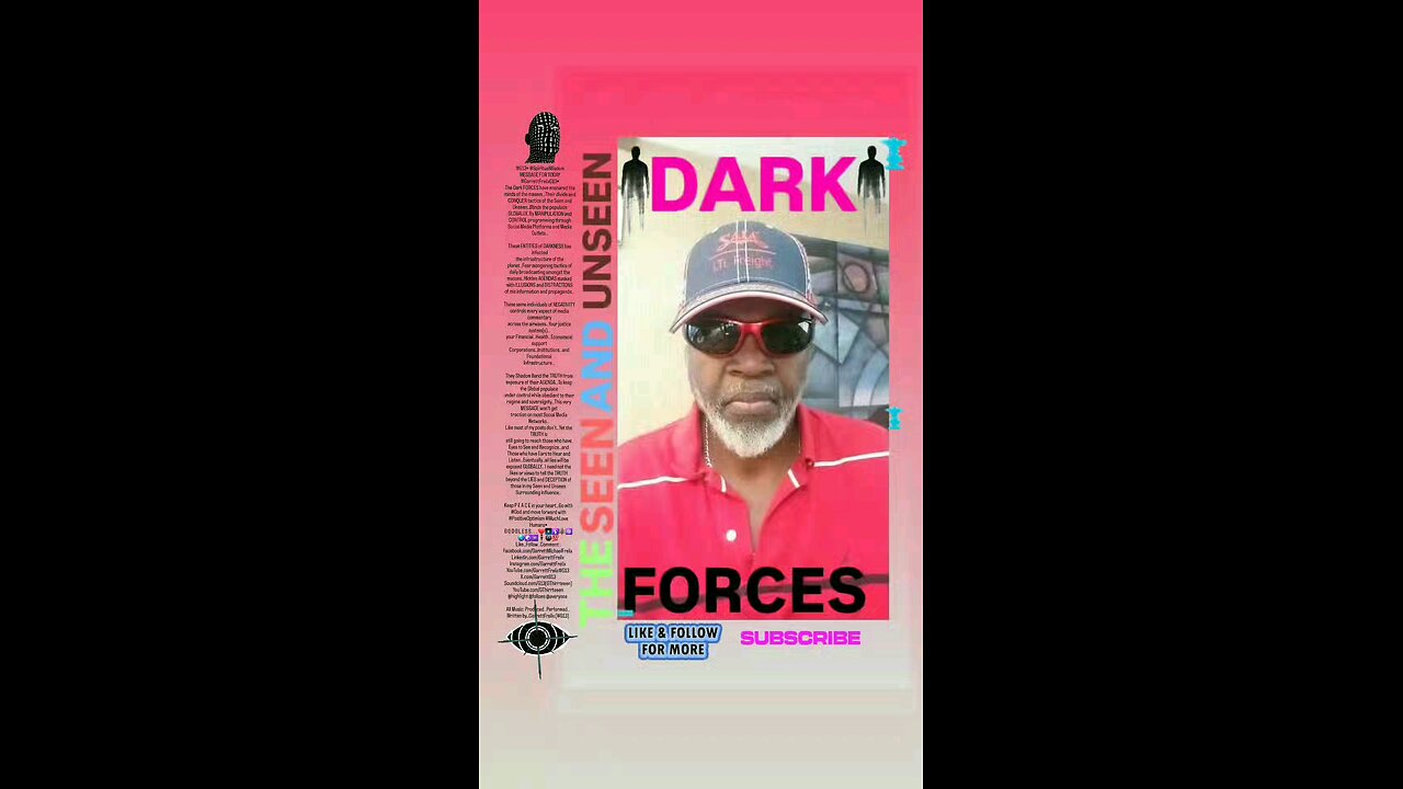 ▪︎DARK FORCES/SEE AND UNSEEN