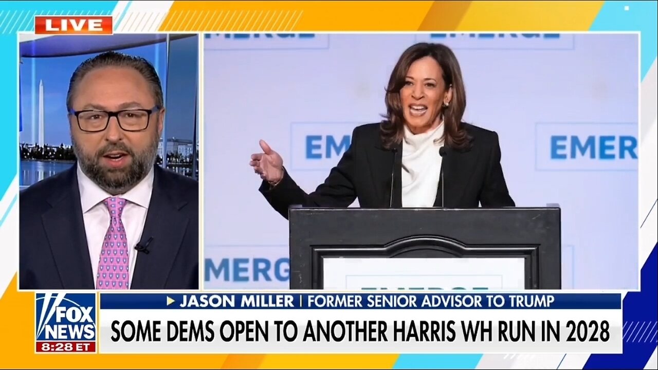 Jason Miller: Kamala Running For President Again Is Like Christmas in May