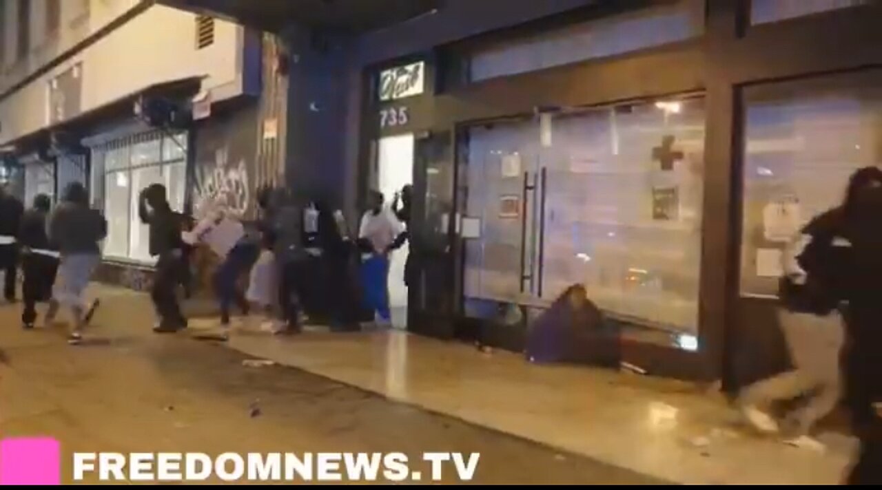 Looters busted looting a dispensary in DTLA