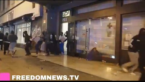 Looters busted looting a dispensary in DTLA
