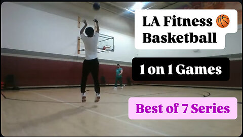 LA Fitness Basketball-Powerlifter Plays in Best of 7 --- 1 on 1 Series