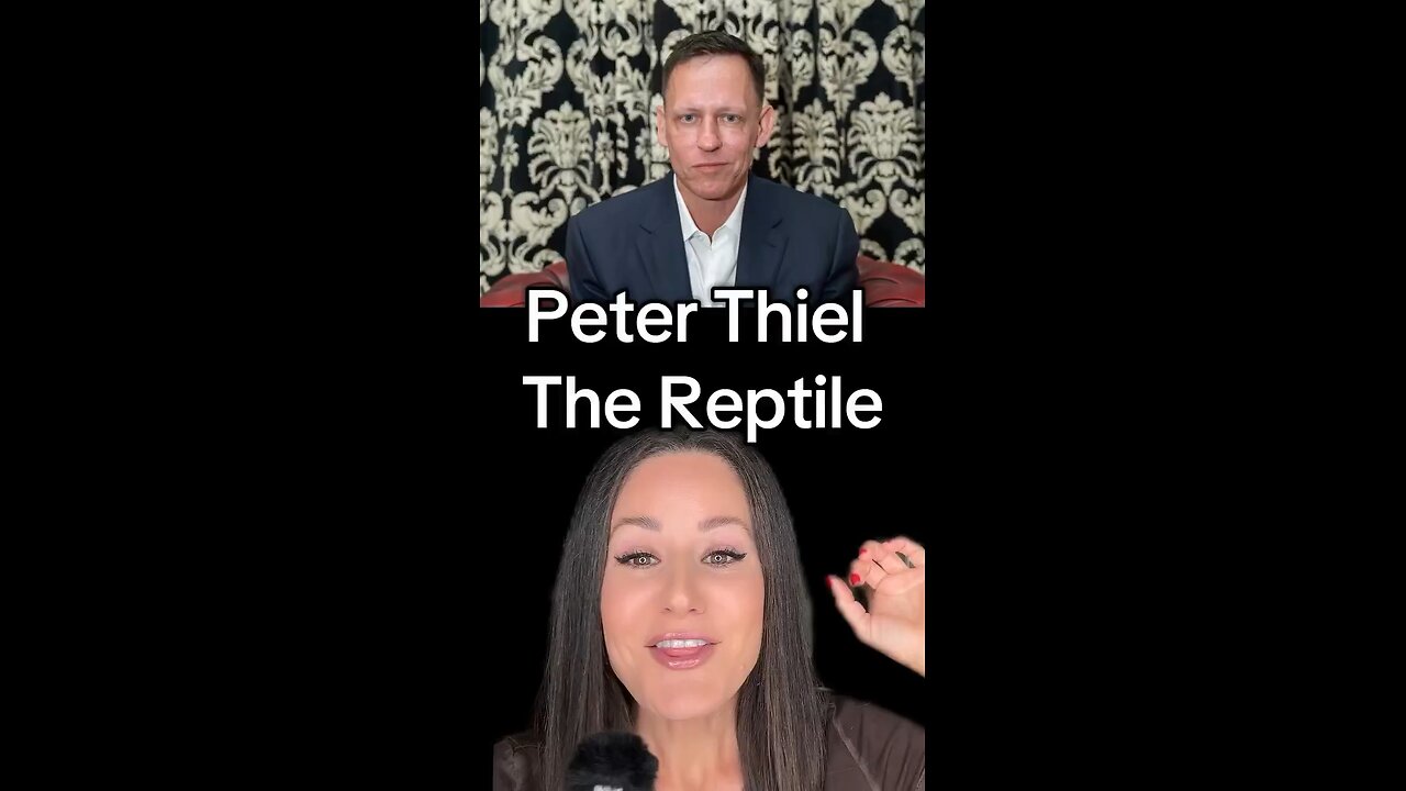 Peter Thiel The Reptile