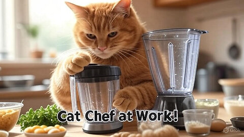 Cozy Cat Holiday at Home: Housewife Kitty & Hubby Unwind! 🐱🏠✨